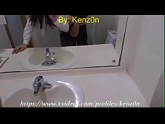 xxxเกาหลี แอบเอากันในห้องน้ำบนเครื่องบิน เย็ดหีสาวแอร์โฮสเตสขายตัวนมสวย สายการบินเกาหลีใต้